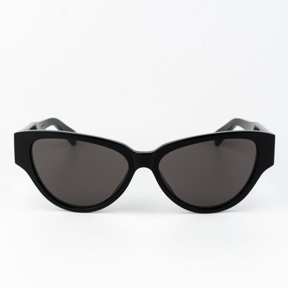 Bottega Veneta Women Sunglasses Black Grey Cat Eye BV1319S 001 BRAND NEW - Picture 4 of 12